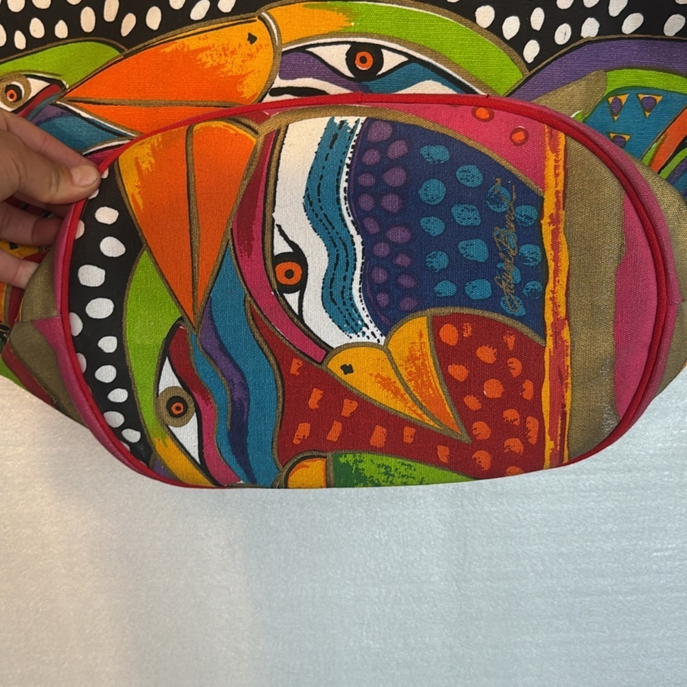 Laurel Burch Bird Tote Bag - Picture 5 of 9